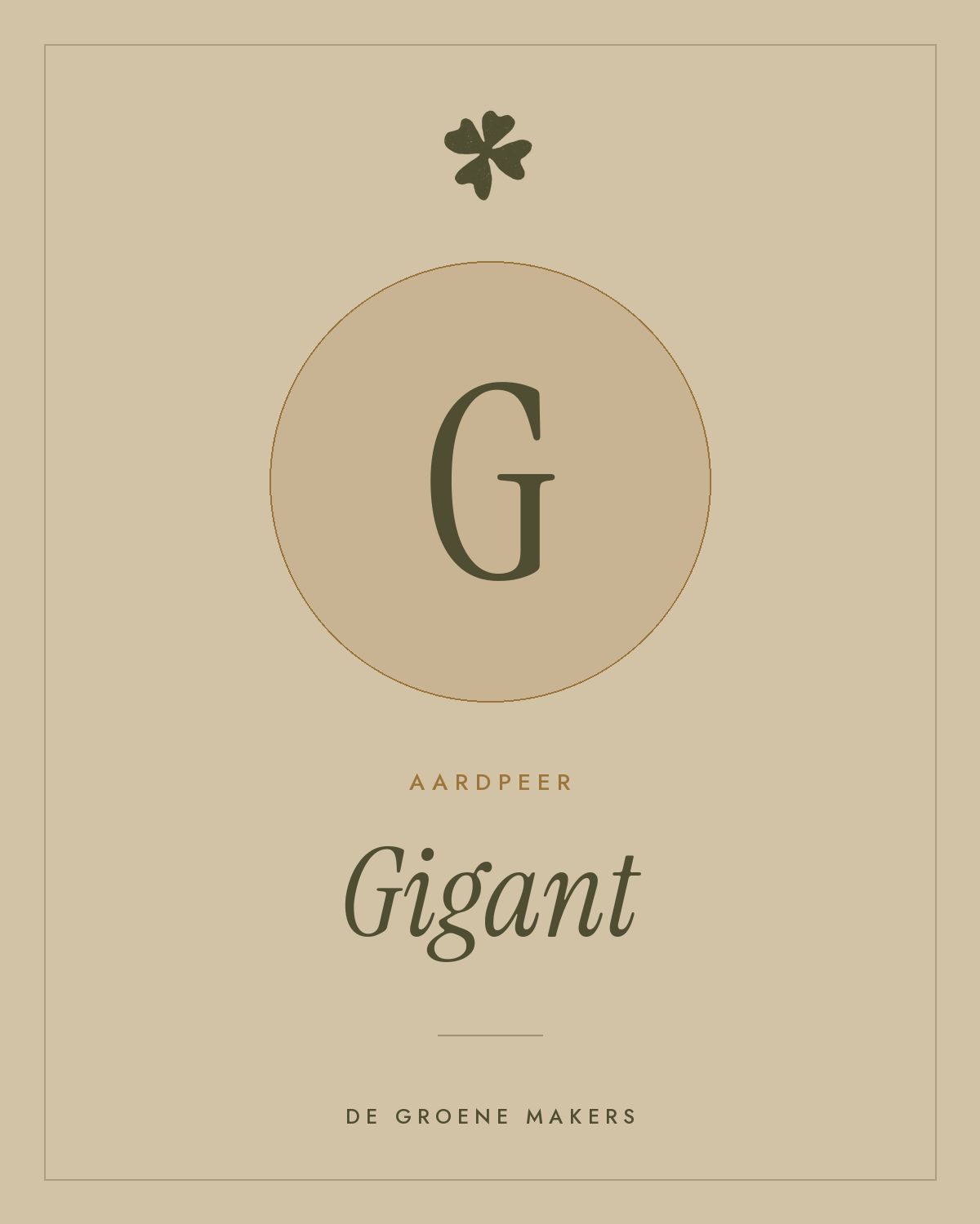 Aardpeer ‘Gigant’ - De Groene Makers