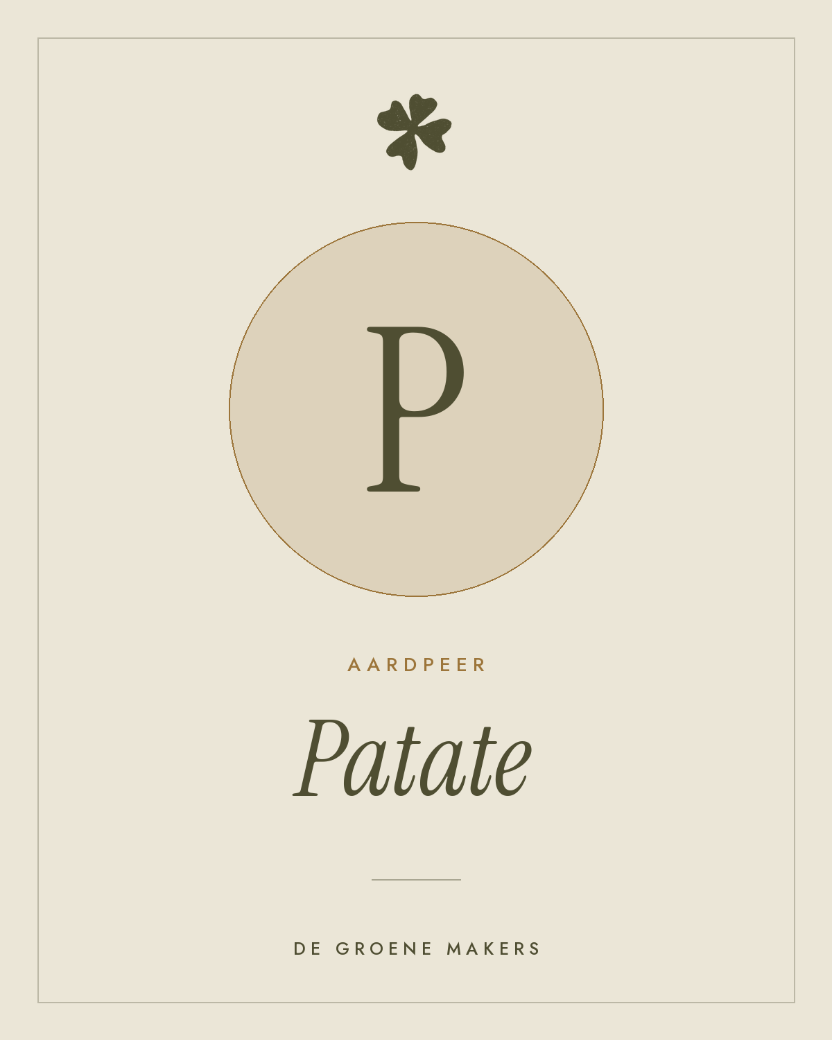 Aardpeer ‘Patate’ - De Groene Makers