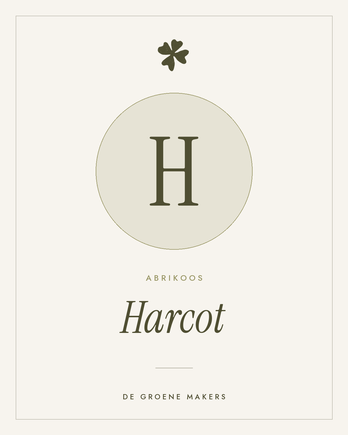 Abrikoos ‘Harcot’ - De Groene Makers