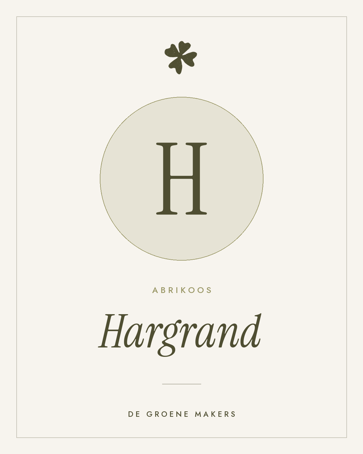 Abrikoos ‘Hargrand’ - De Groene Makers