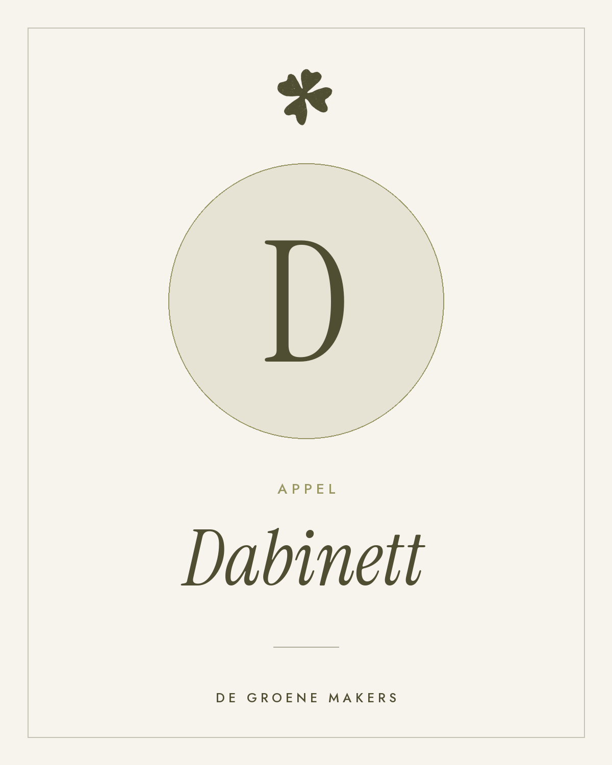 Appel ‘Dabinett’ - De Groene Makers
