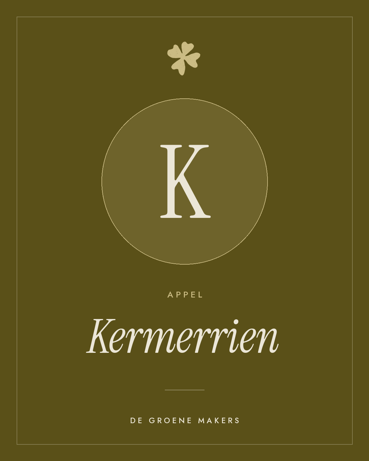 Appel ‘Kermerrien’ - De Groene Makers