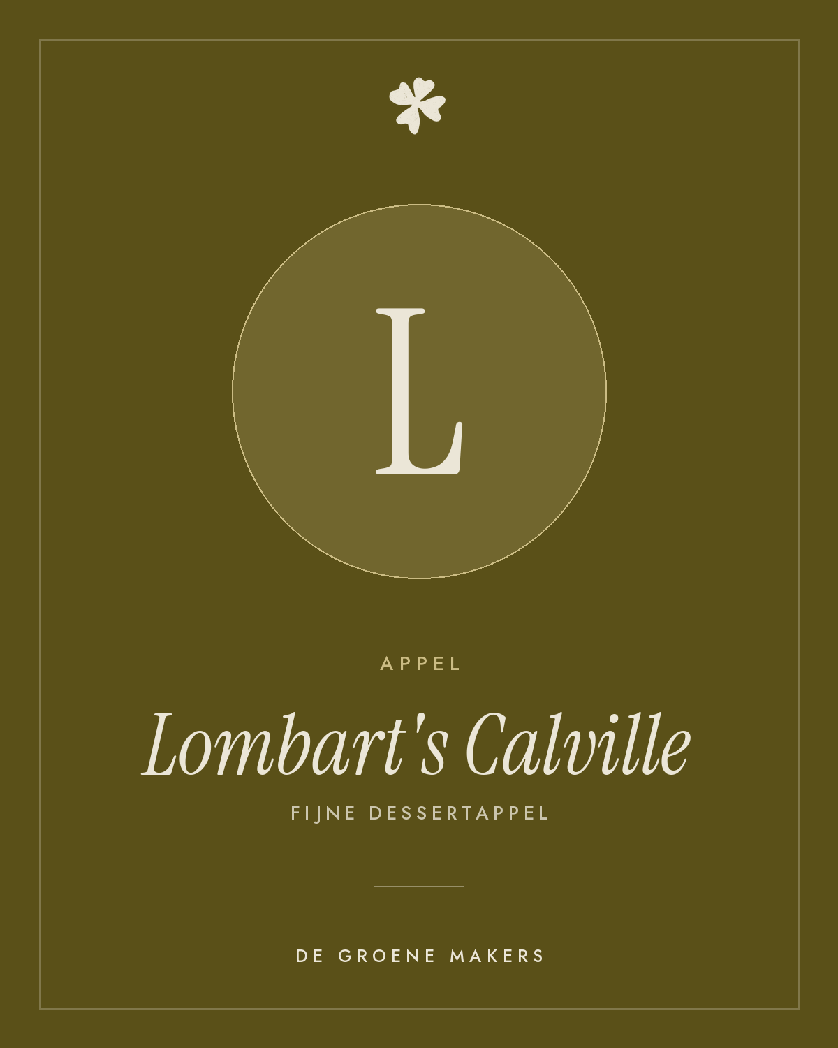 Appel 'Lombart's Calville' – De Groene Makers