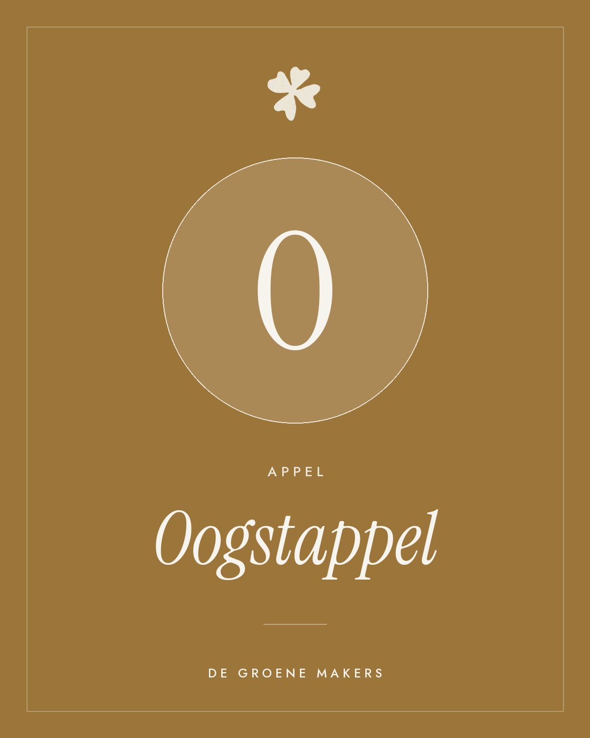 Appel ‘Oogstappel’ - De Groene Makers