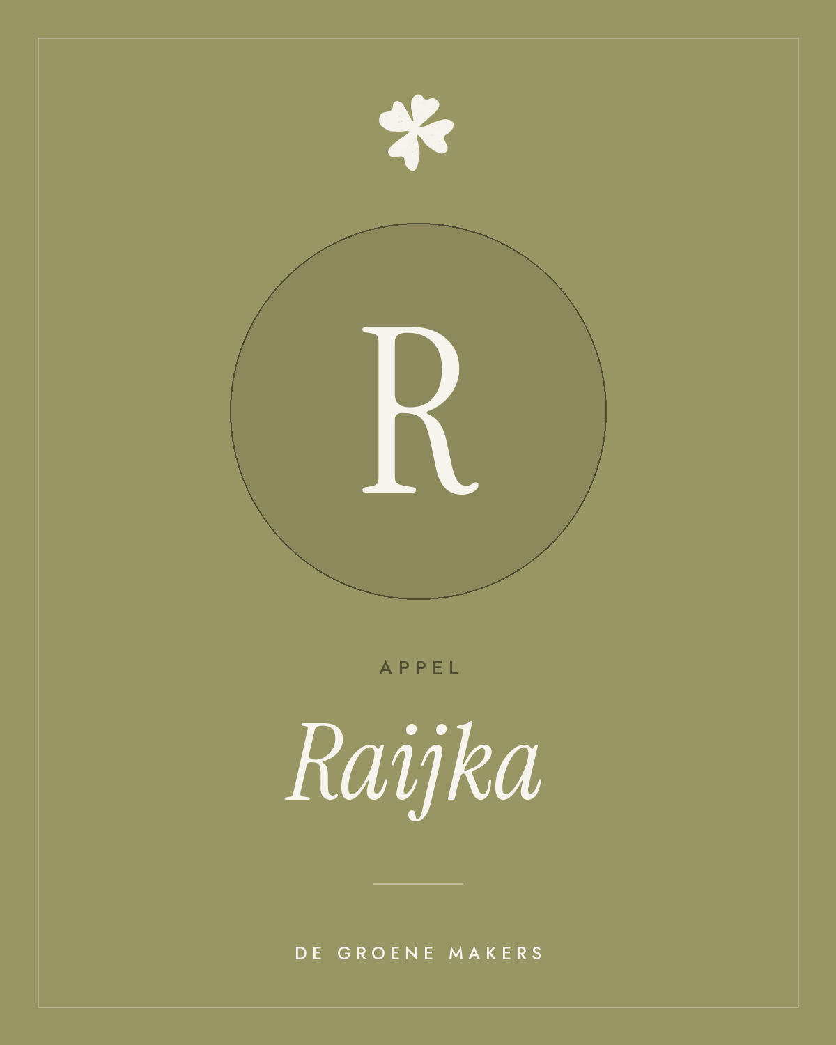 Appel ‘Raijka’ - De Groene Makers