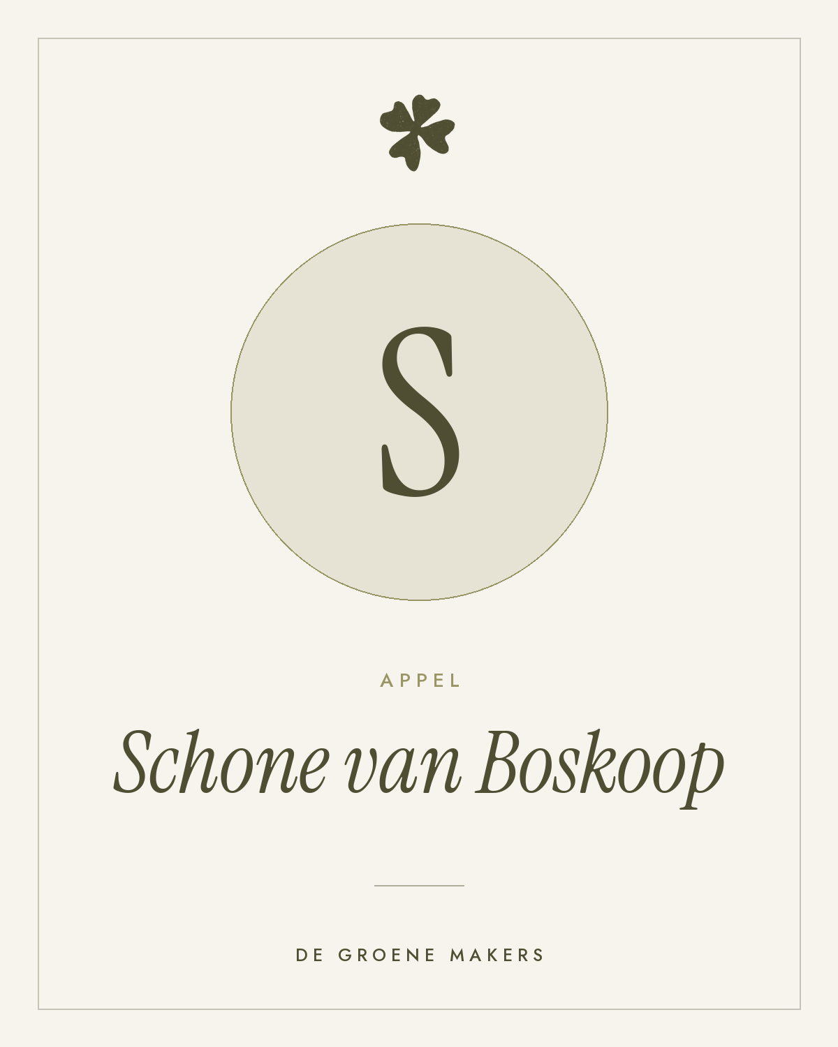 Appel ‘Schone van Boskoop’ - De Groene Makers