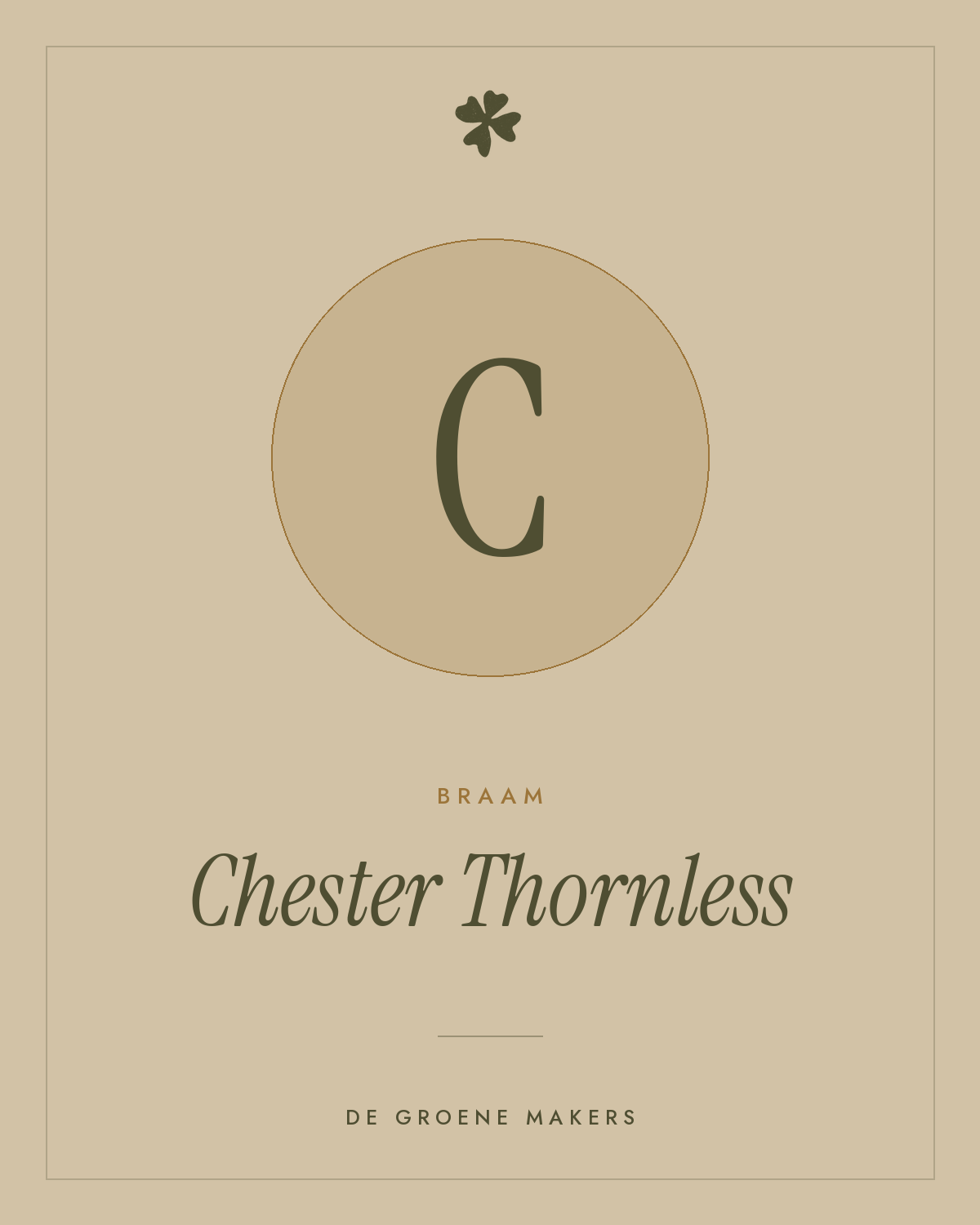 Braam 'Chester Thornless' – De Groene Makers