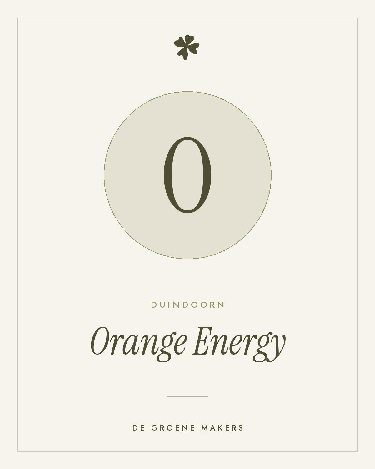 Duindoorn 'Orange Energy' – De Groene Makers
