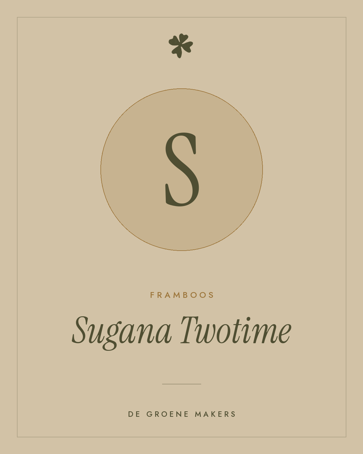 Framboos 'Sugana Twotime' – De Groene Makers