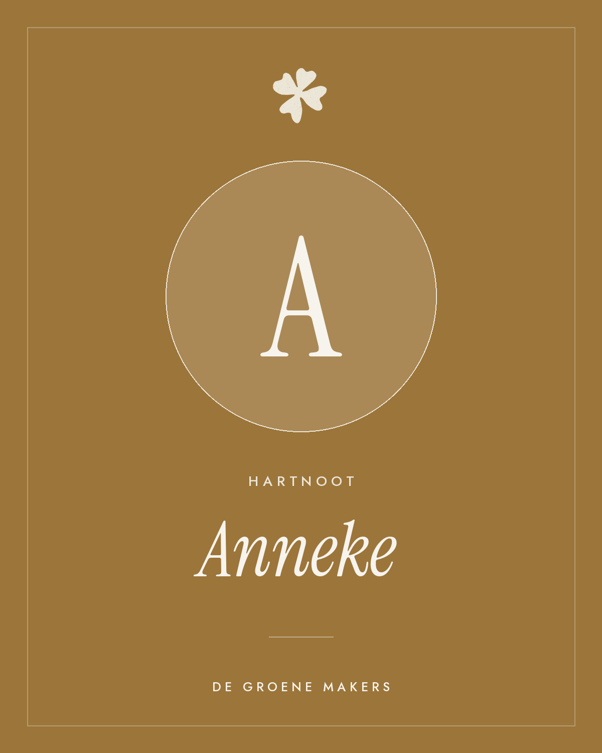 Hartnoot ‘Anneke’ - De Groene Makers
