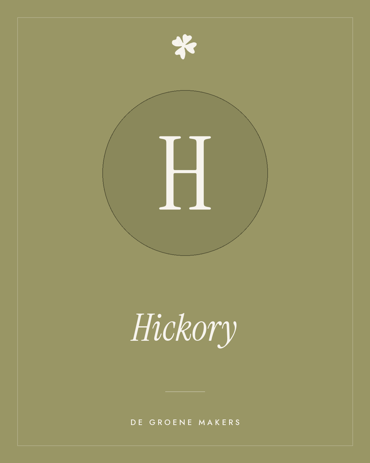 Hickory – De Groene Makers