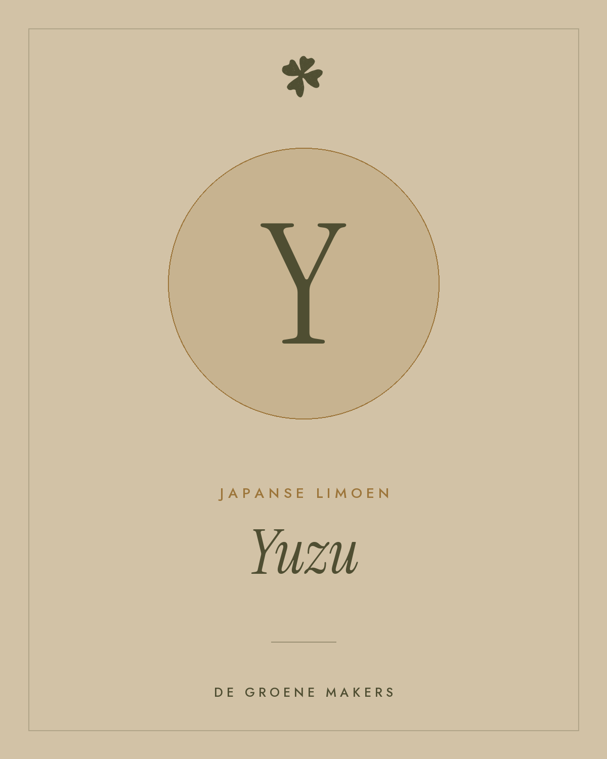 Yuzu (Japanse limoen) – De Groene Makers