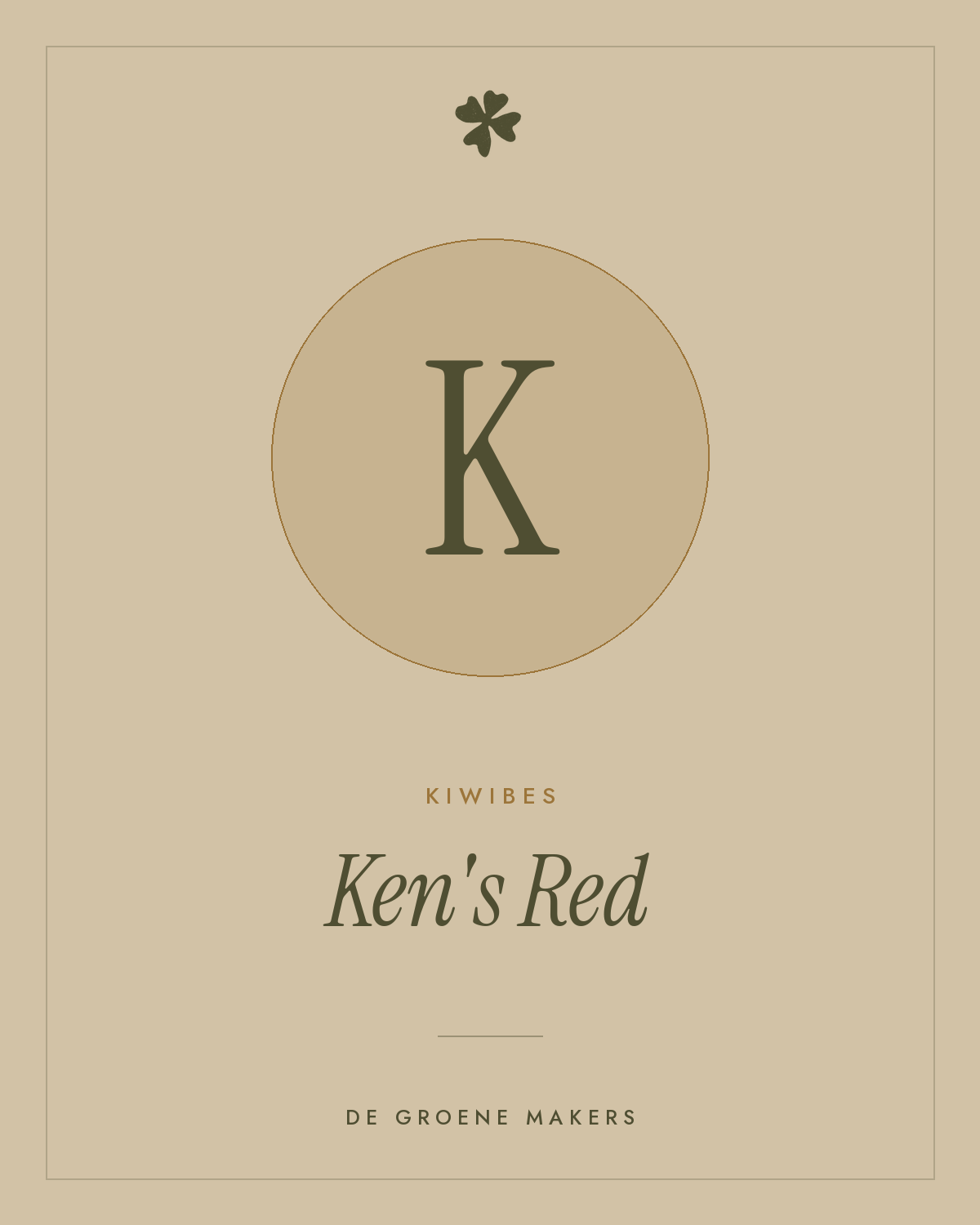 Kiwibes 'Ken's Red' – De Groene Makers