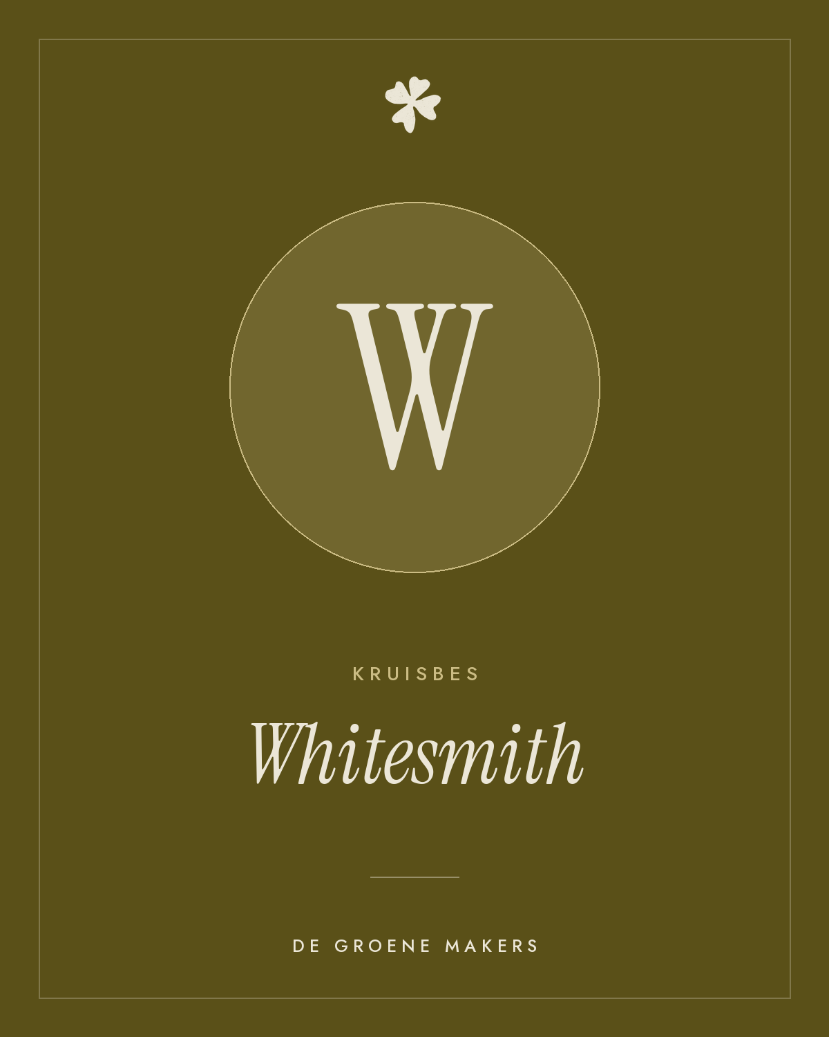 Kruisbes 'Whitesmith' – De Groene Makers