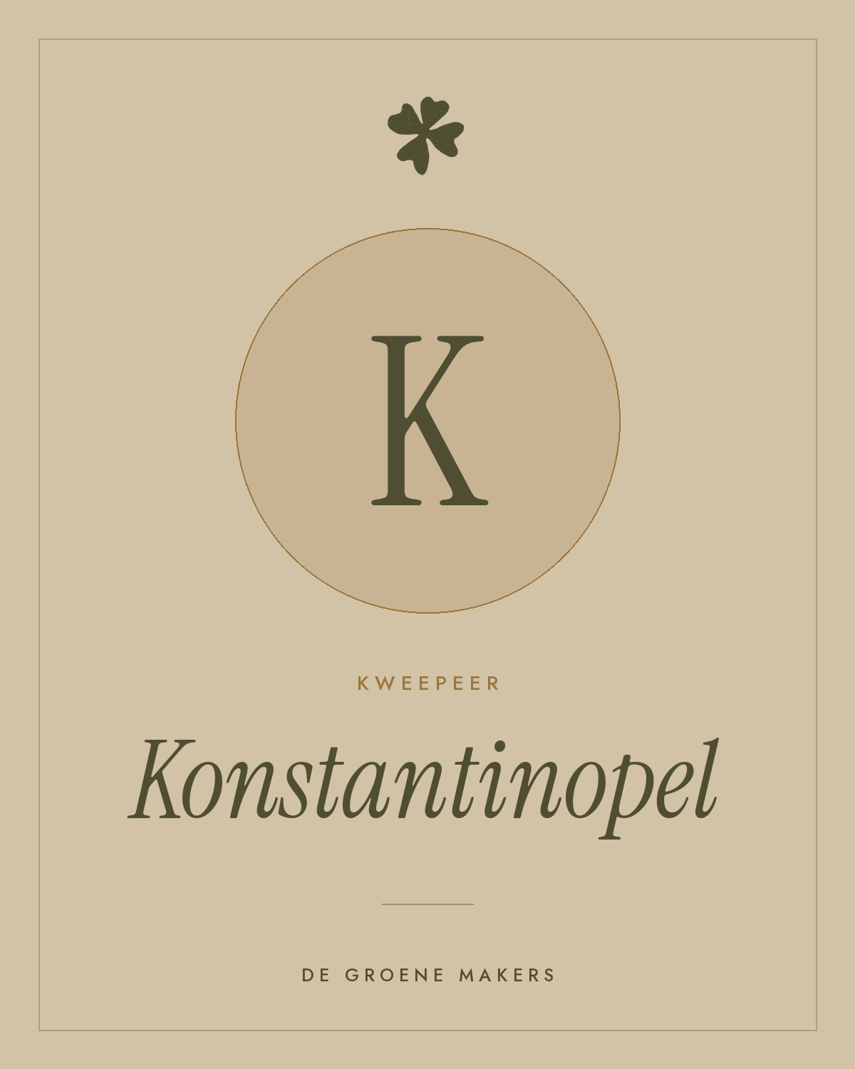 Kweepeer ‘Konstantinopel’ - De Groene Makers