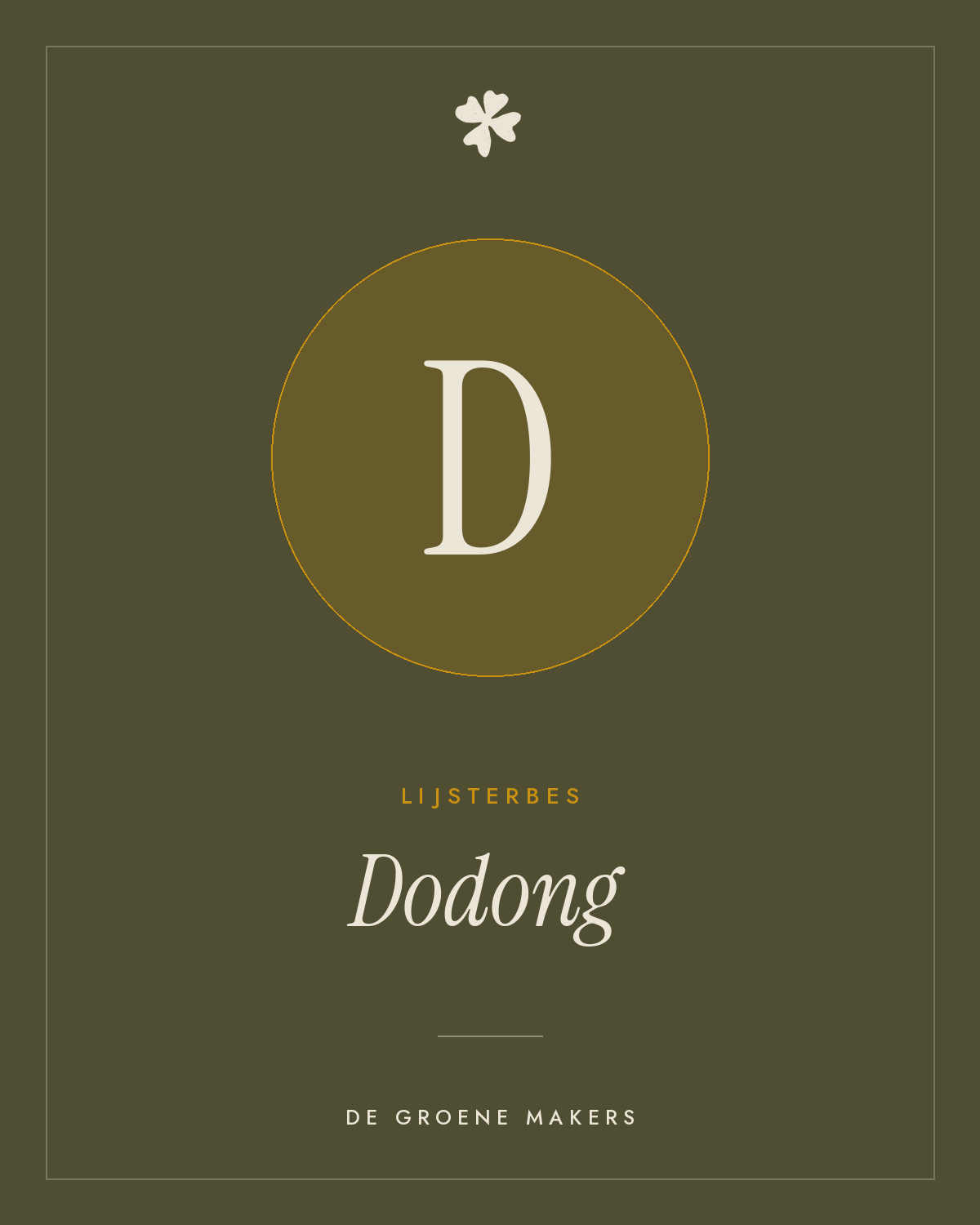 Lijsterbes 'Dodong' – De Groene Makers