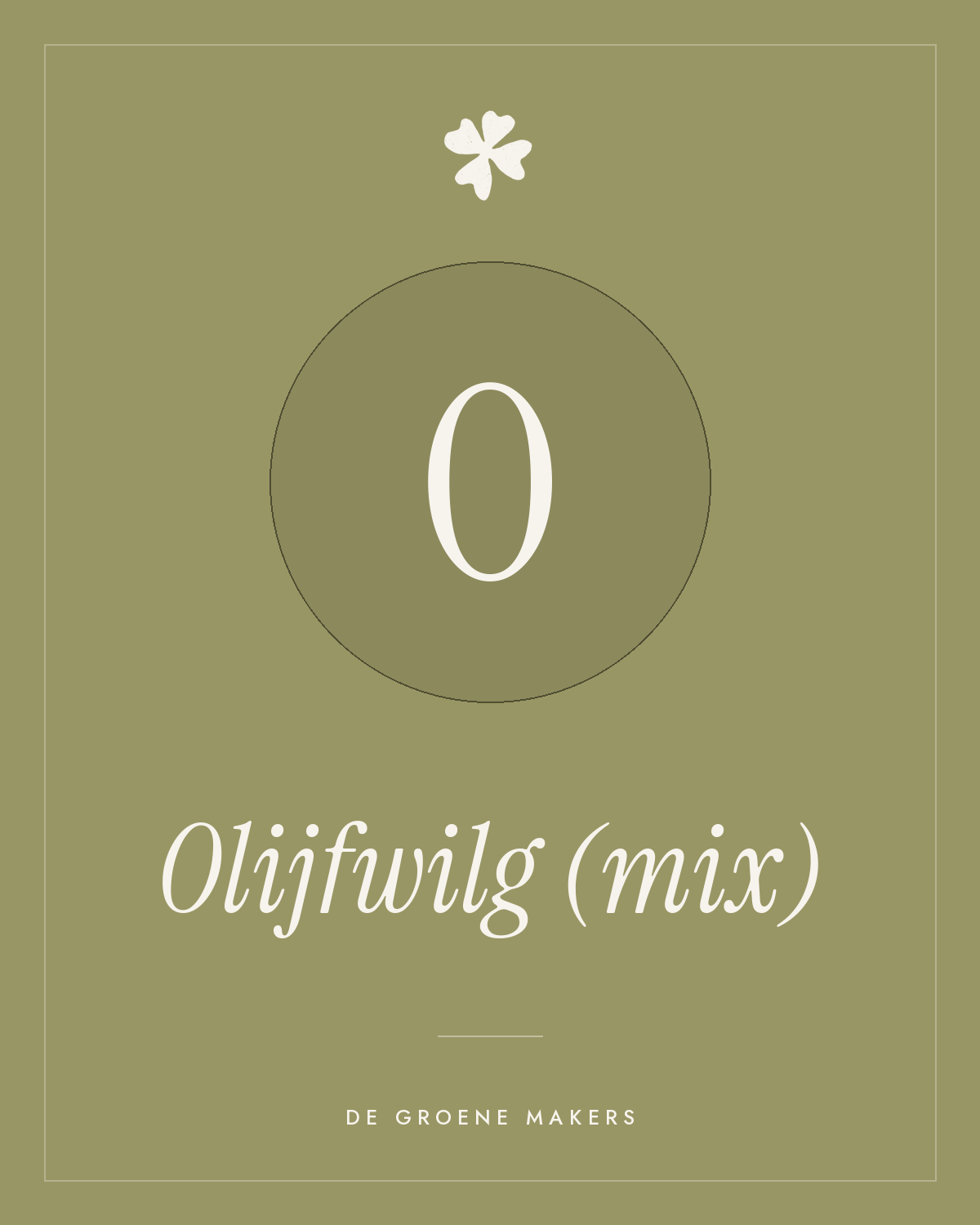 Olijfwilg (mix) - De Groene Makers