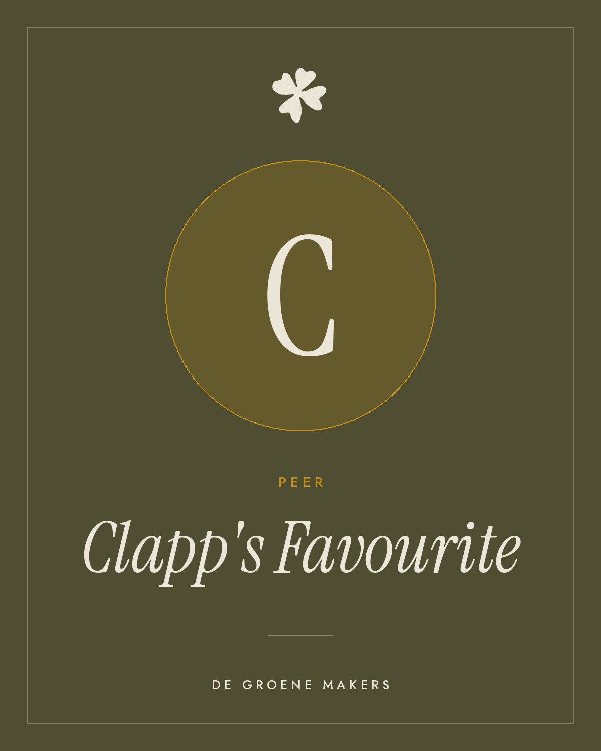 Peer ‘Clapp's Favourite’ - De Groene Makers