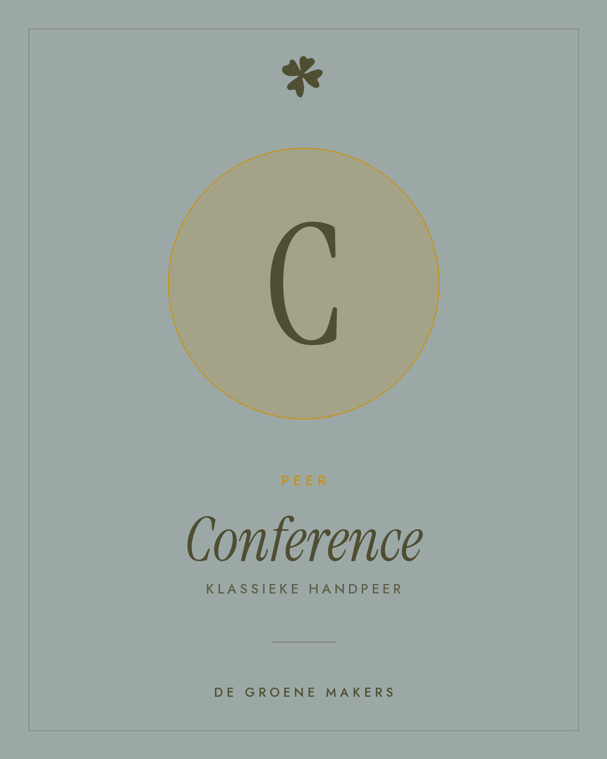 Peer 'Conference' – De Groene Makers
