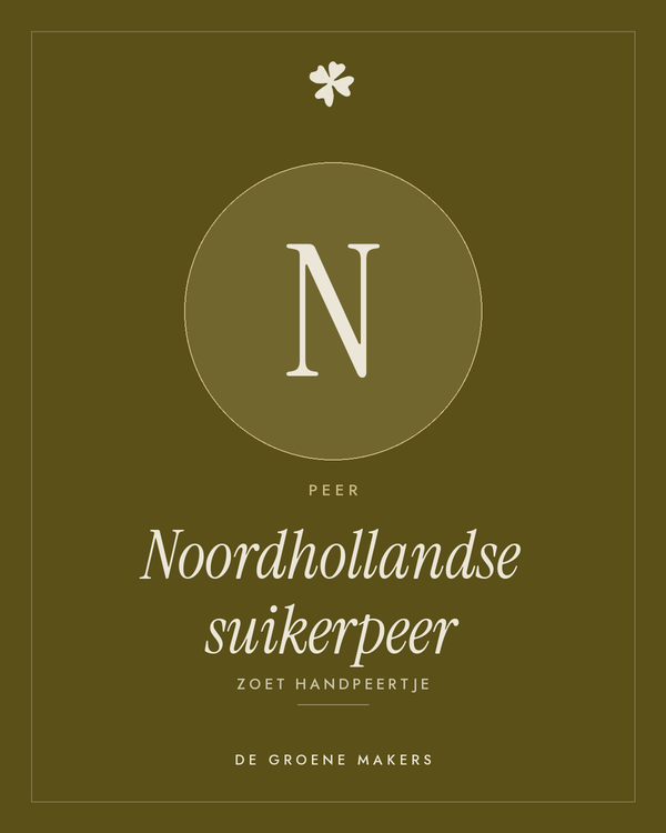 Peer 'Noordhollandse suikerpeer' – De Groene Makers