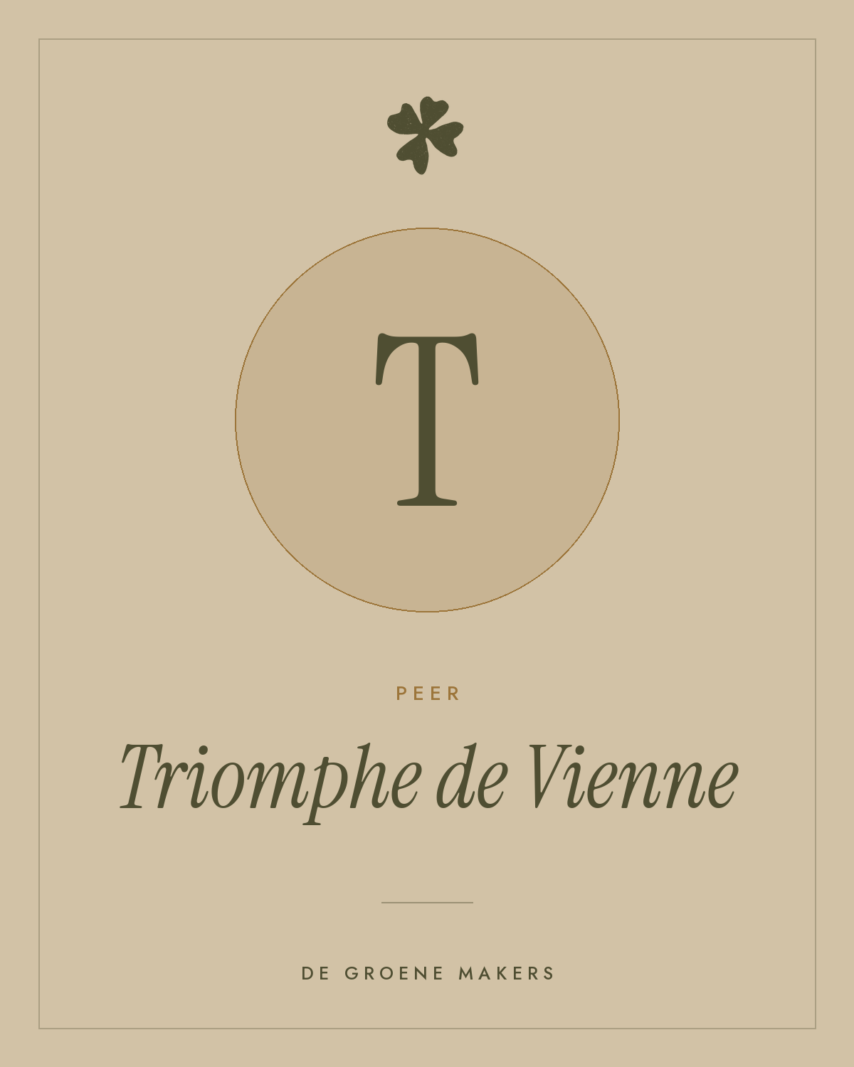 Peer ‘Triomphe de Vienne’ - De Groene Makers