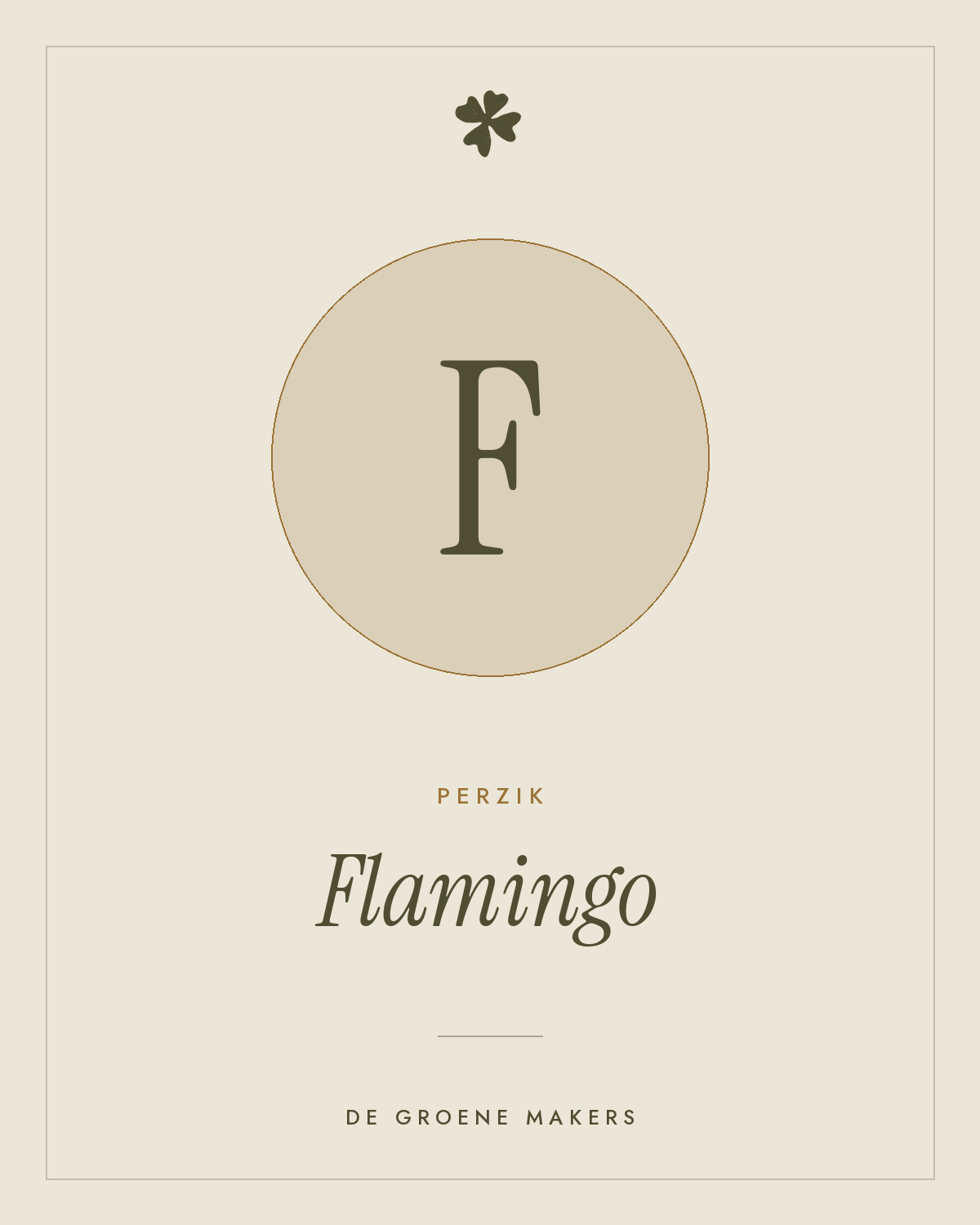 Perzik 'Flamingo' – De Groene Makers