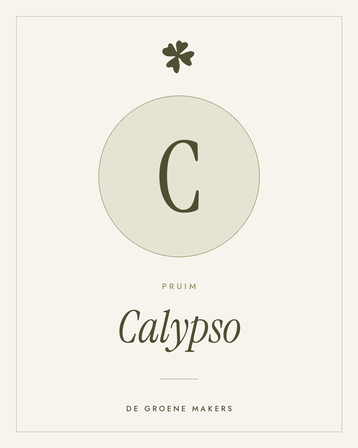 Pruim ‘Calypso’ - De Groene Makers