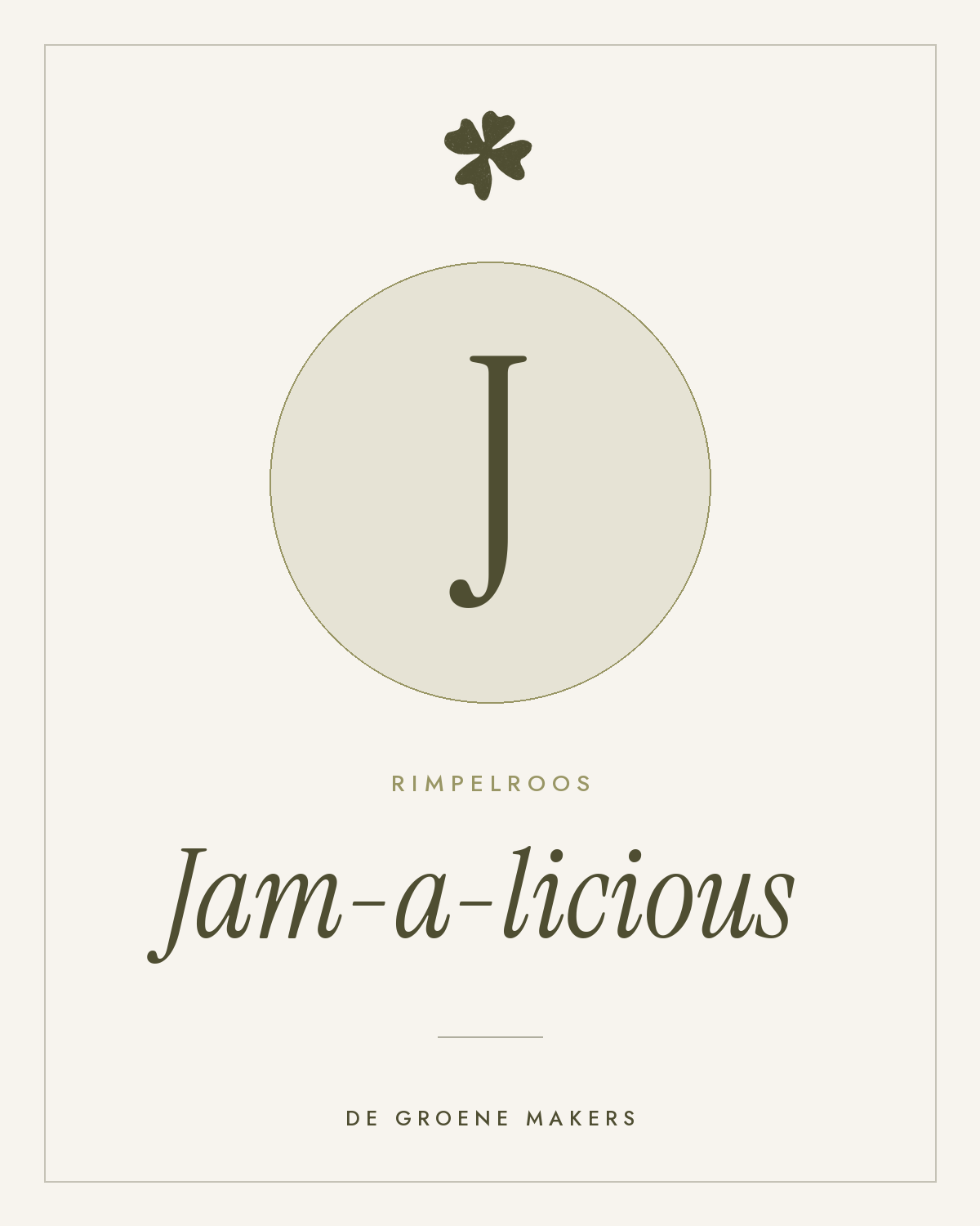 Rimpelroos ‘Jam-a-licious’ - De Groene Makers