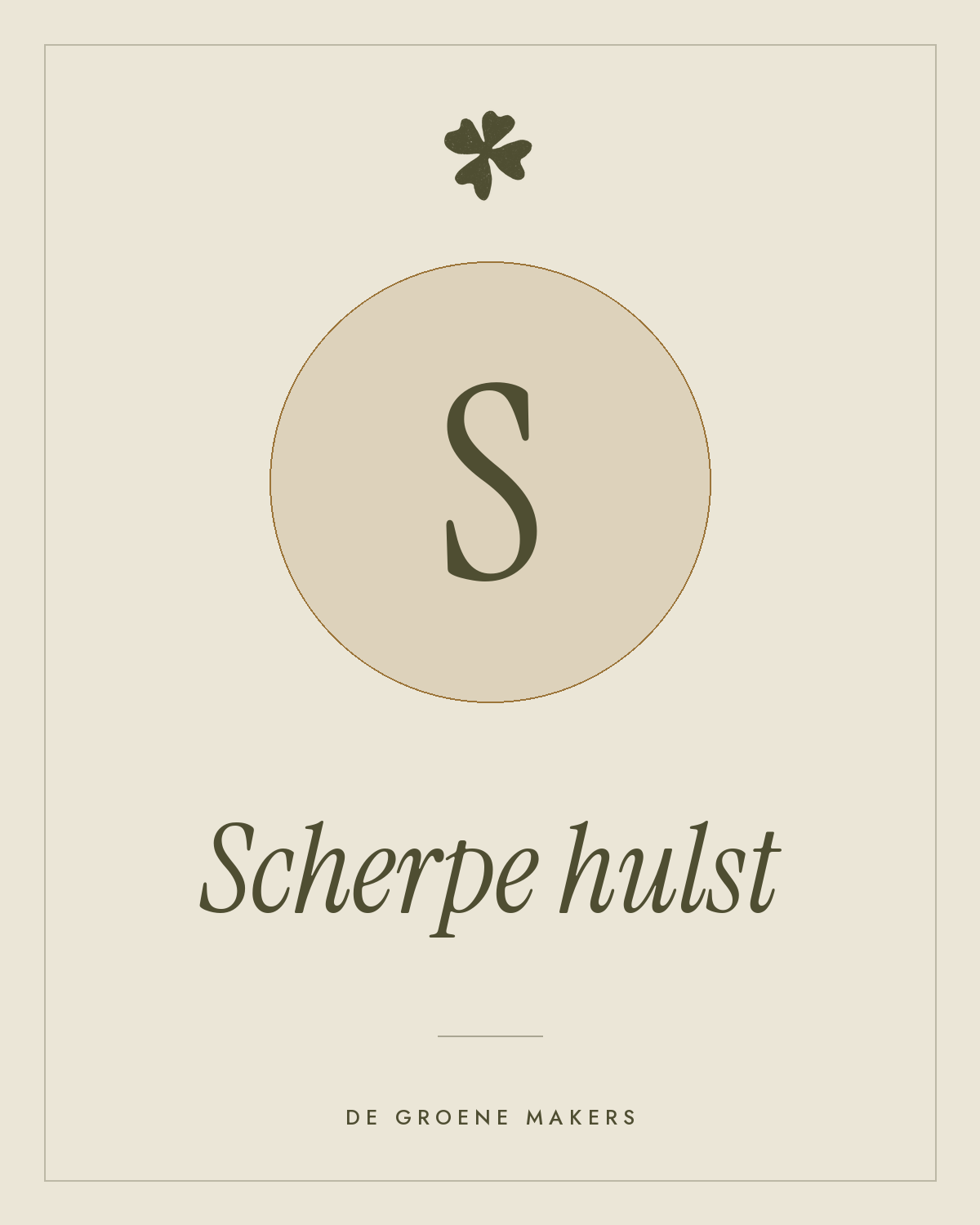 Scherpe hulst - De Groene Makers