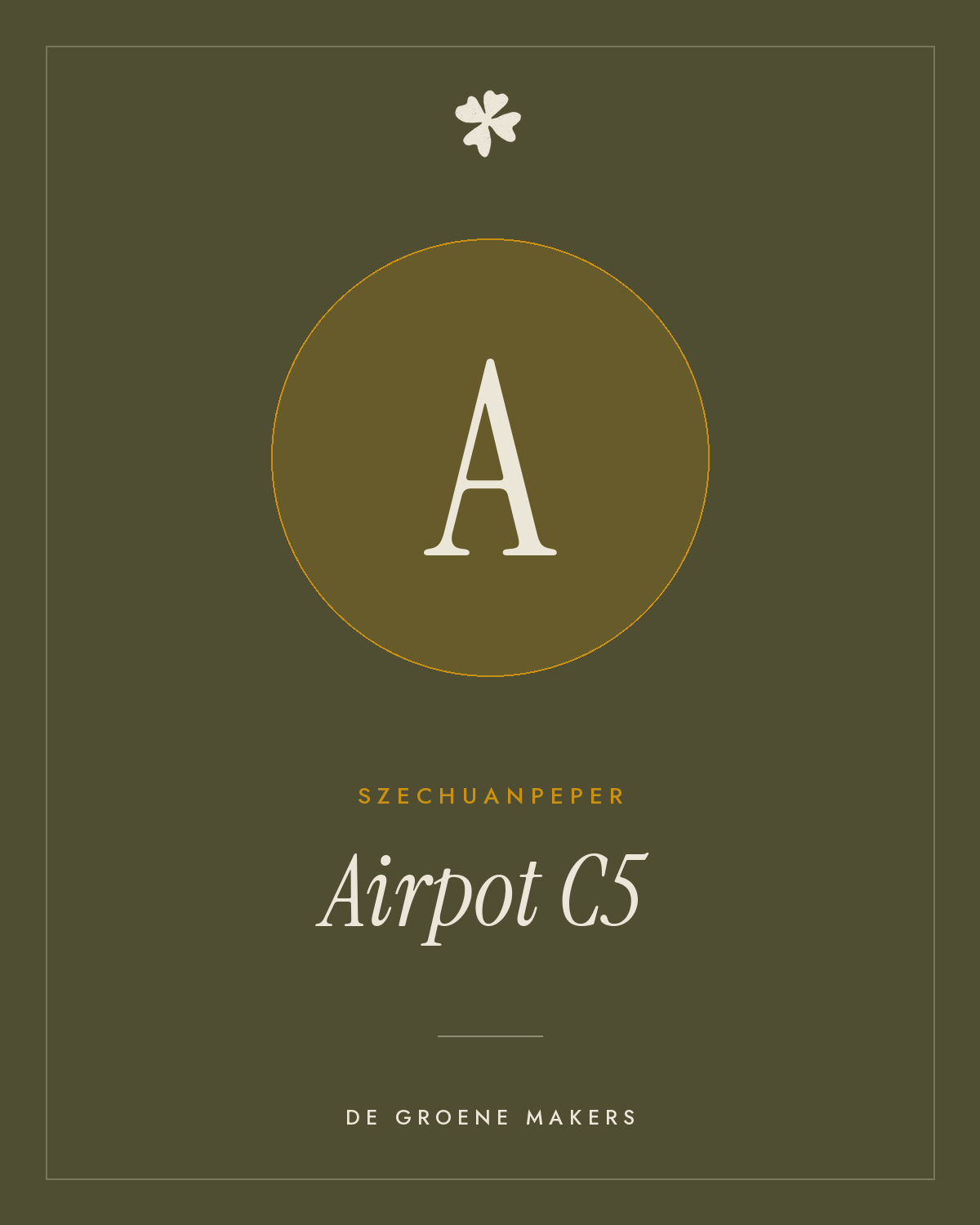 Szechuanpeper (Airpot C5) – De Groene Makers