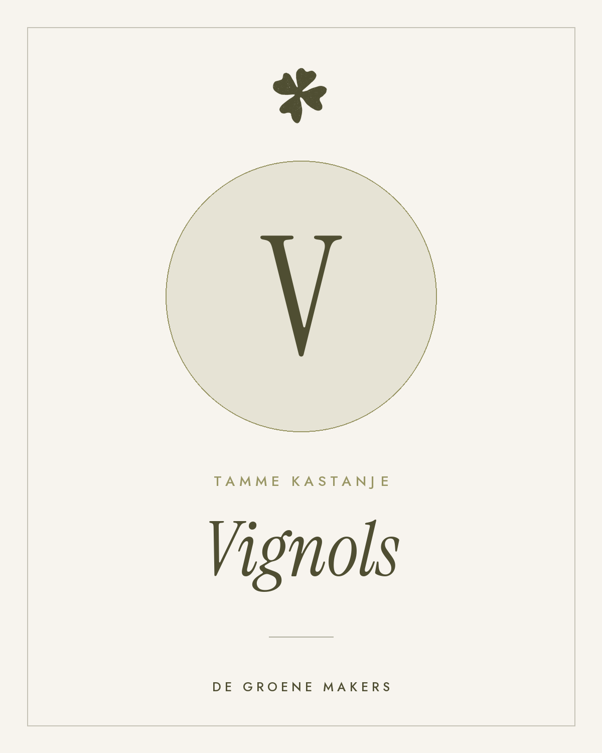 Tamme kastanje ‘Vignols’ - De Groene Makers