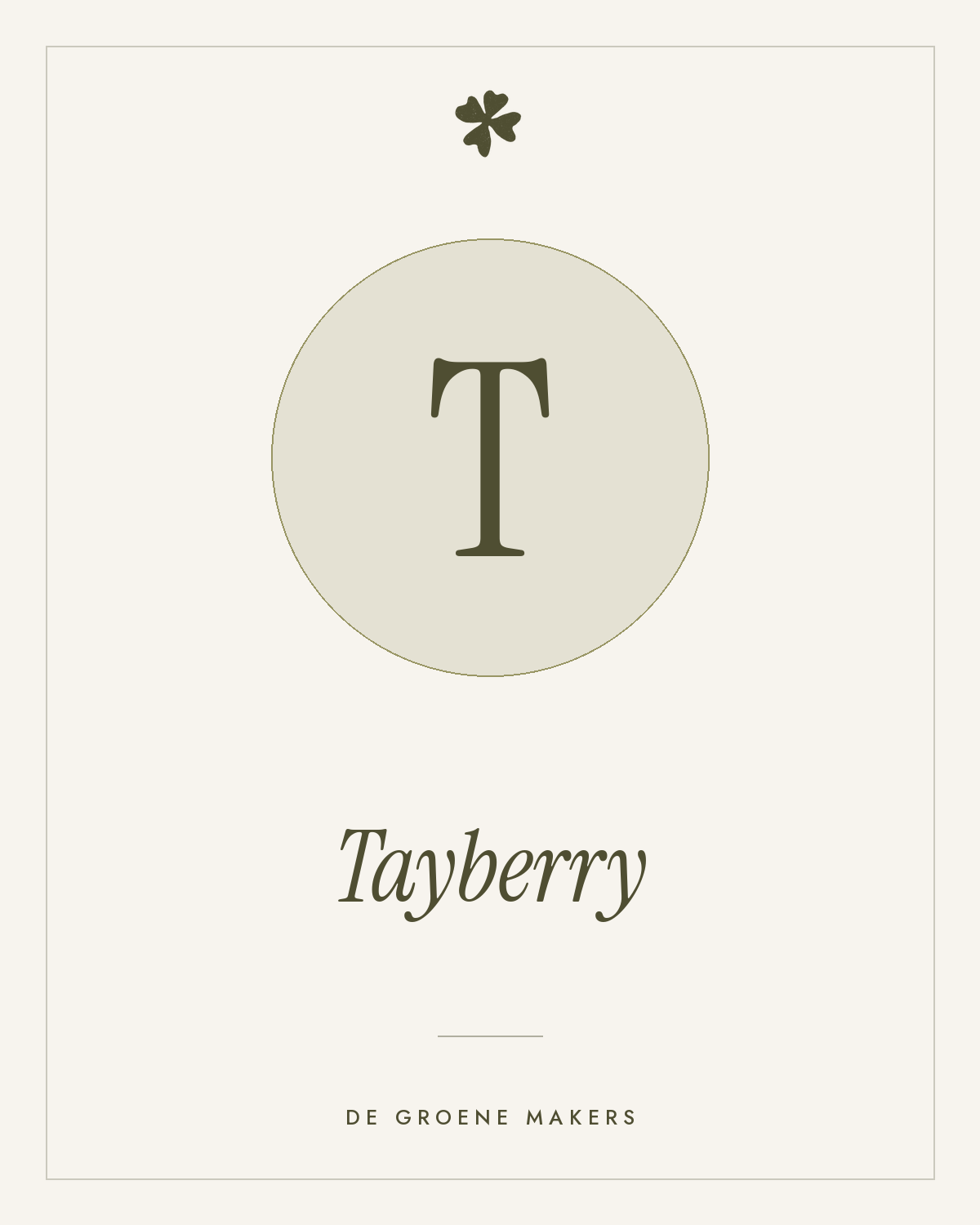 Tayberry – De Groene Makers