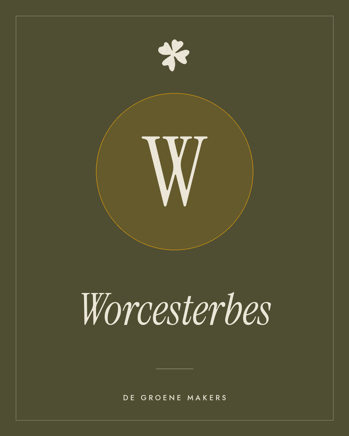 Worcesterbes - De Groene Makers
