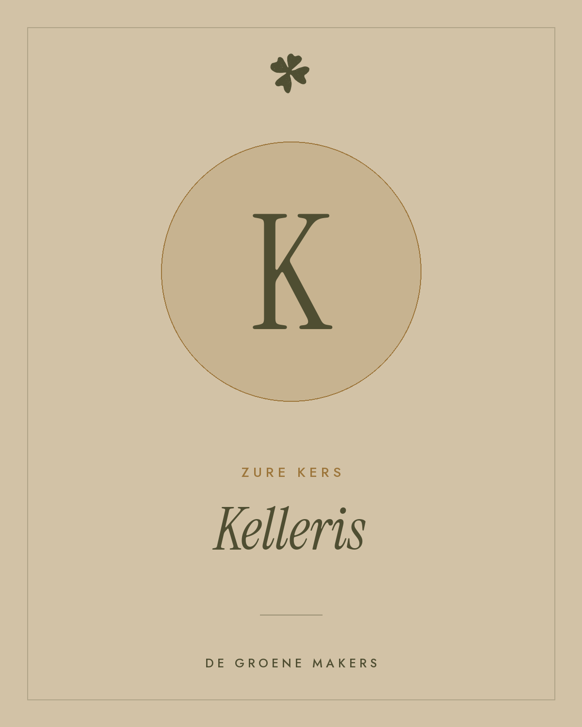 Zure kers 'Kelleris' – De Groene Makers