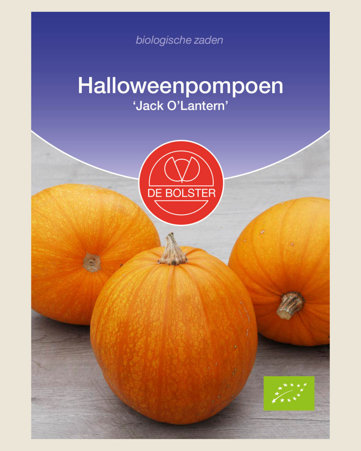 Halloweenpompoen 'Jack O’Lantern' BIO