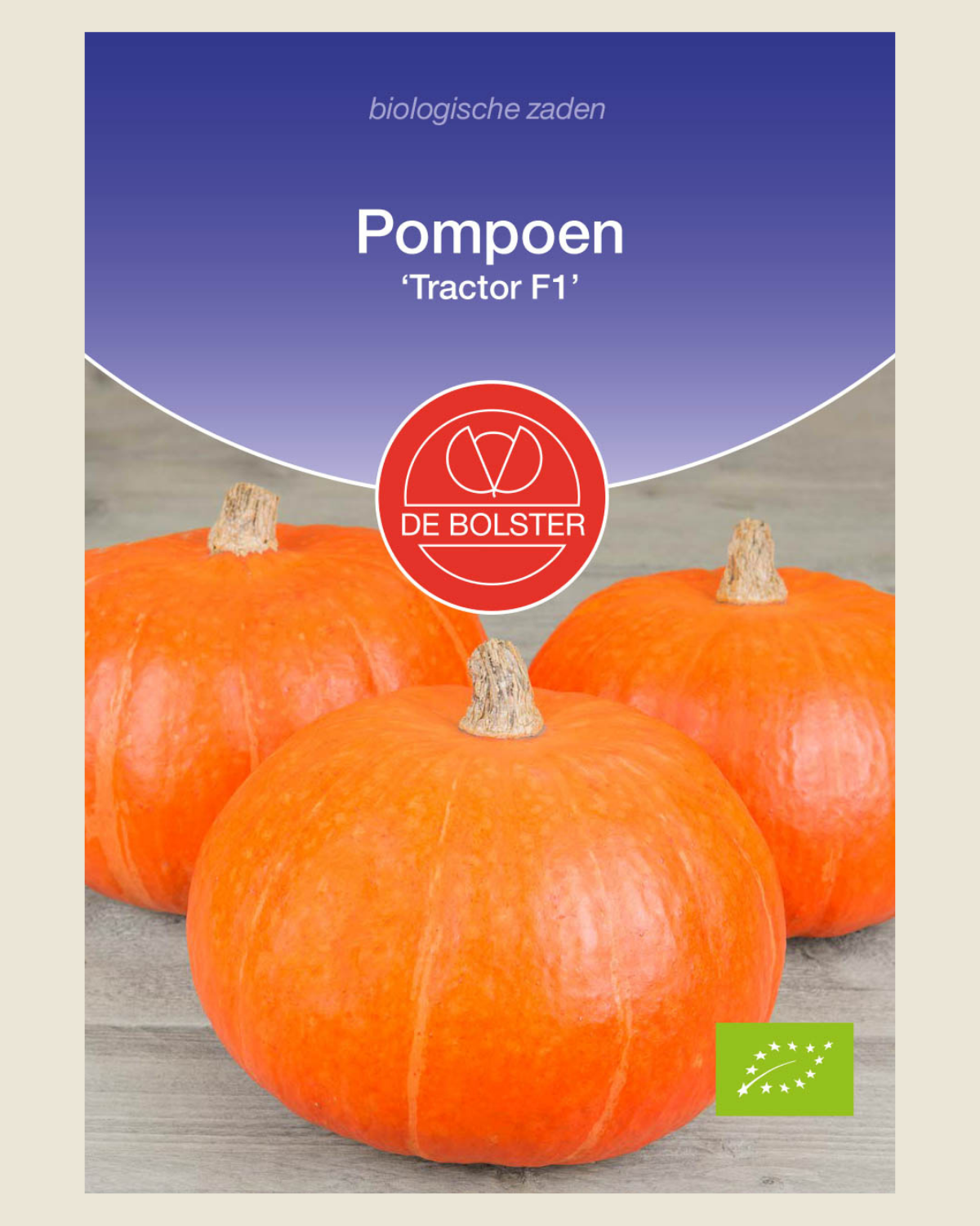 Pompoen 'Tractor F1' BIO