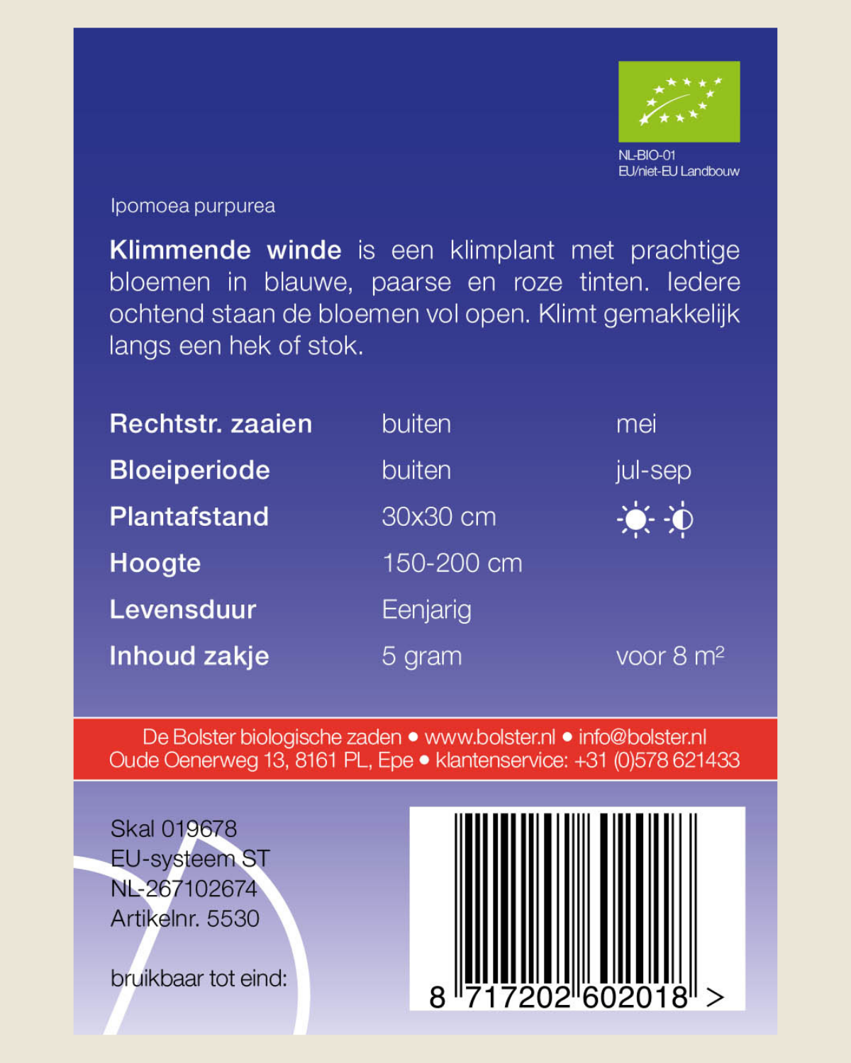 Klimmende winde BIO