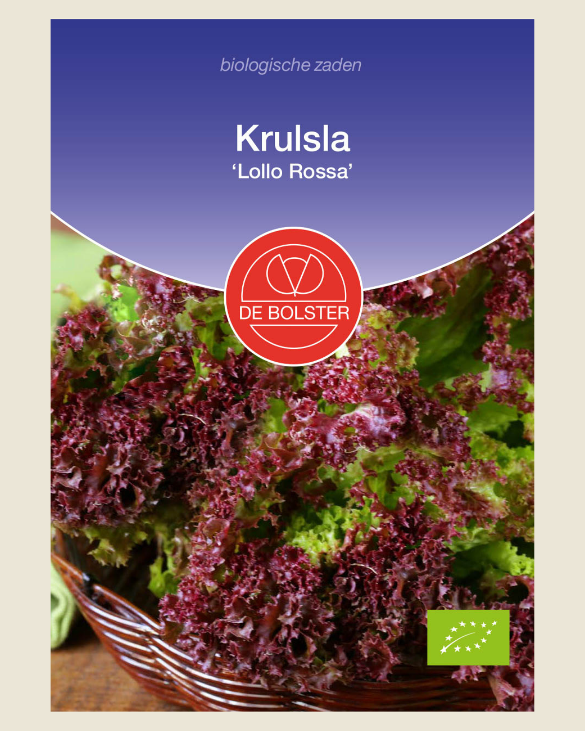 Krulsla 'Lollo Rossa' BIO