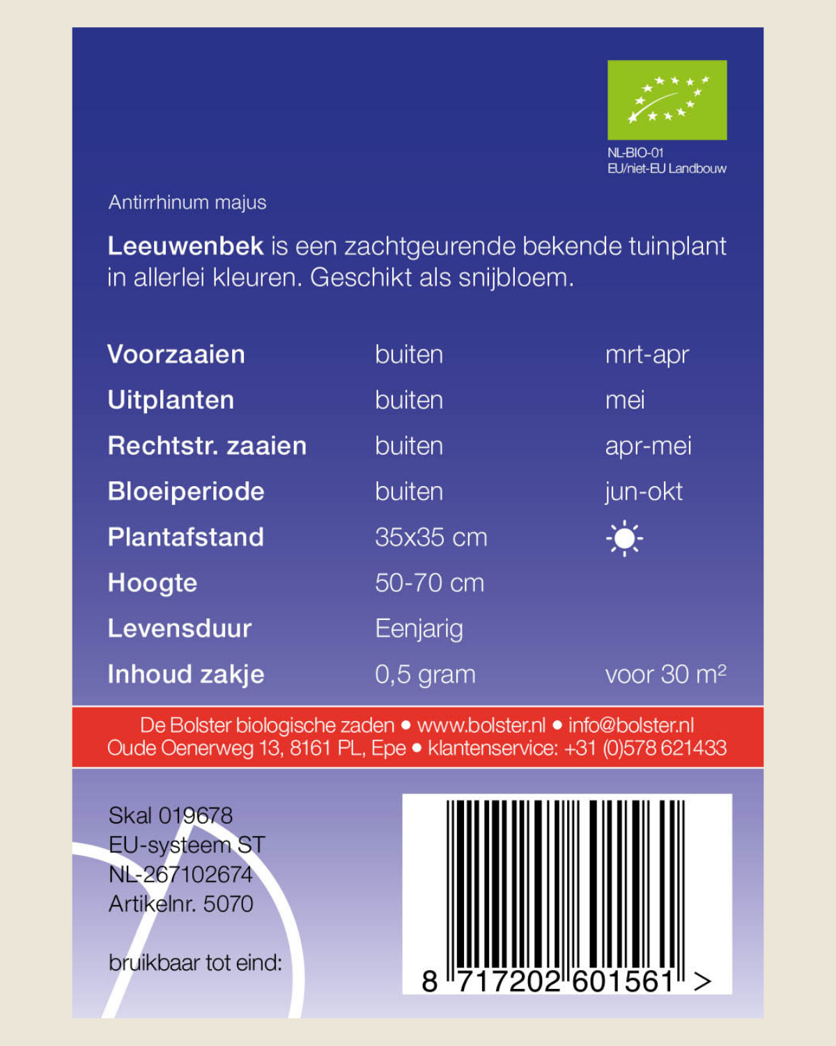 Leeuwenbek BIO