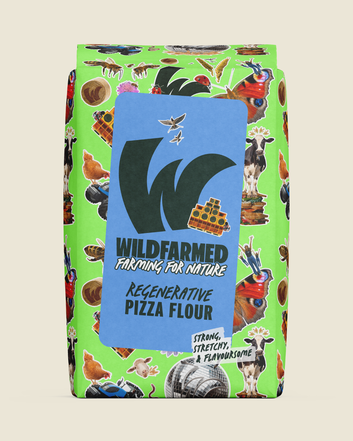 Pizzabloem Wildfarmed, verpakking 1 kg