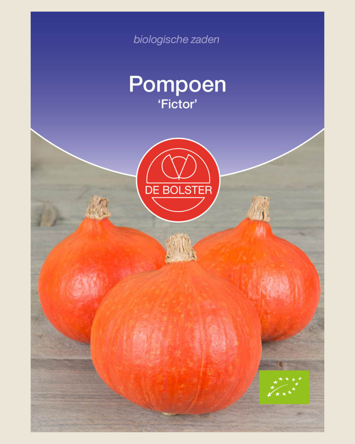 Pompoen 'Fictor' BIO