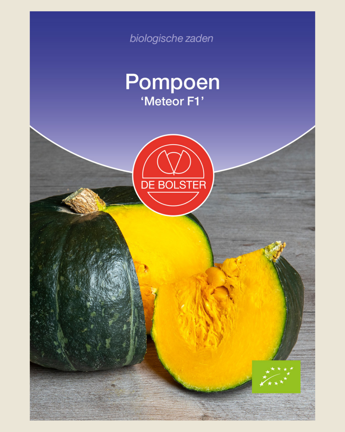 Pompoen 'Meteor F1' BIO