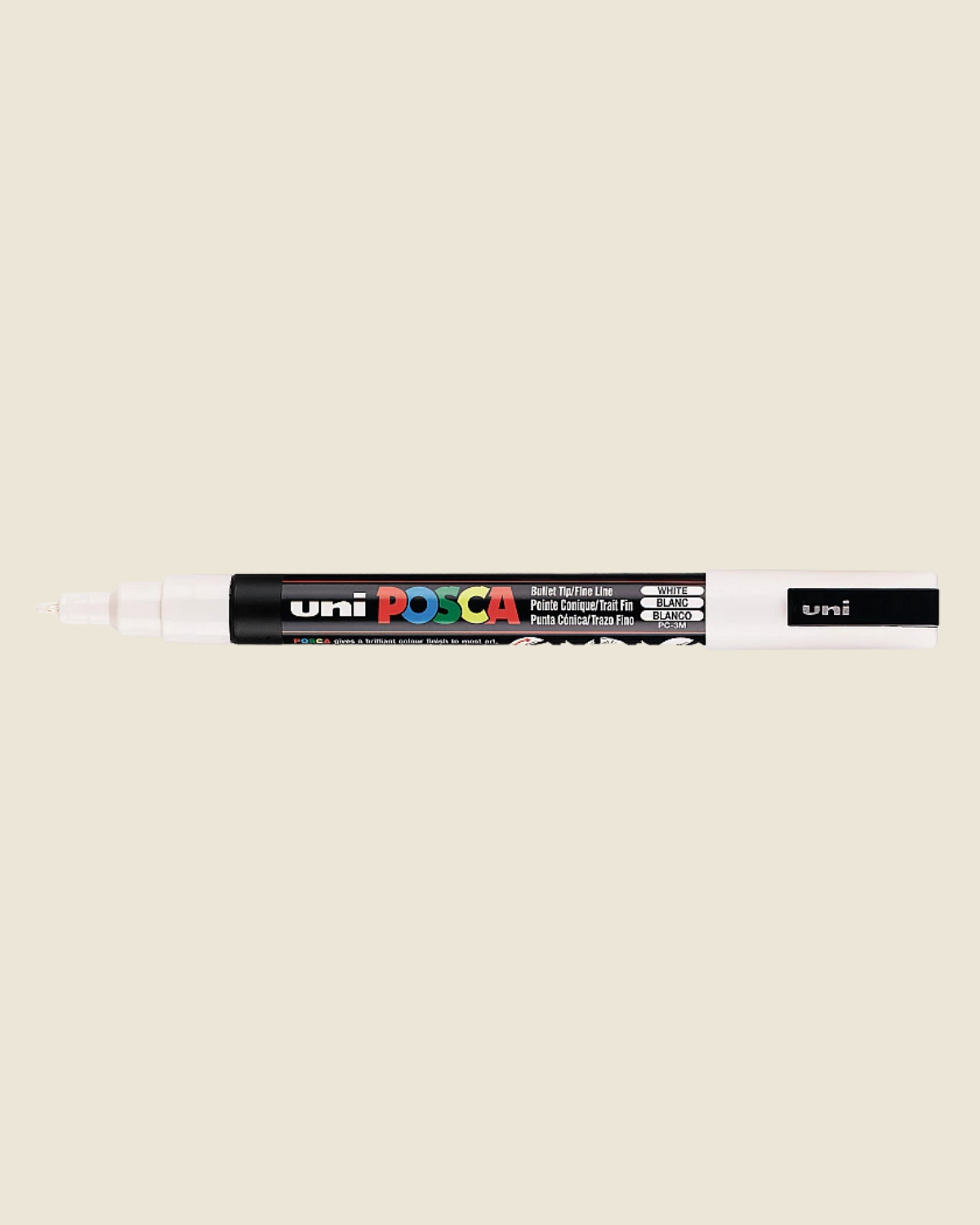 Posca stift voor op potjes