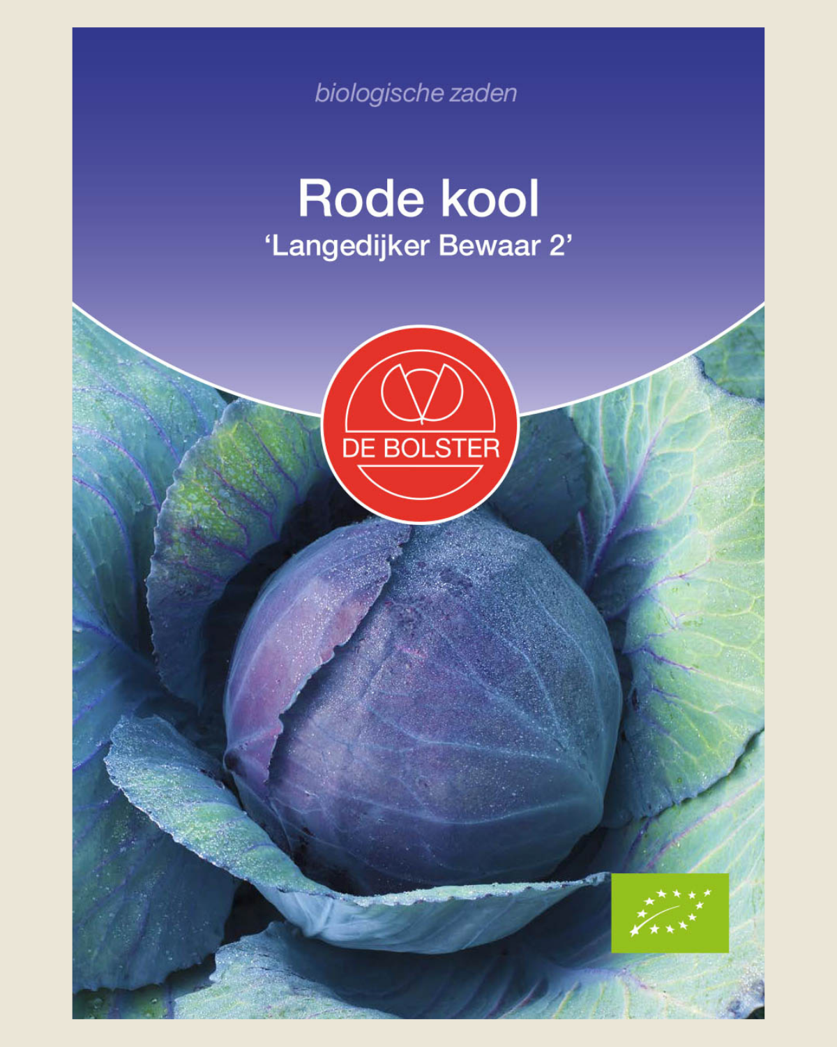 Rode kool 'Langedijker Bewaar 2' BIO