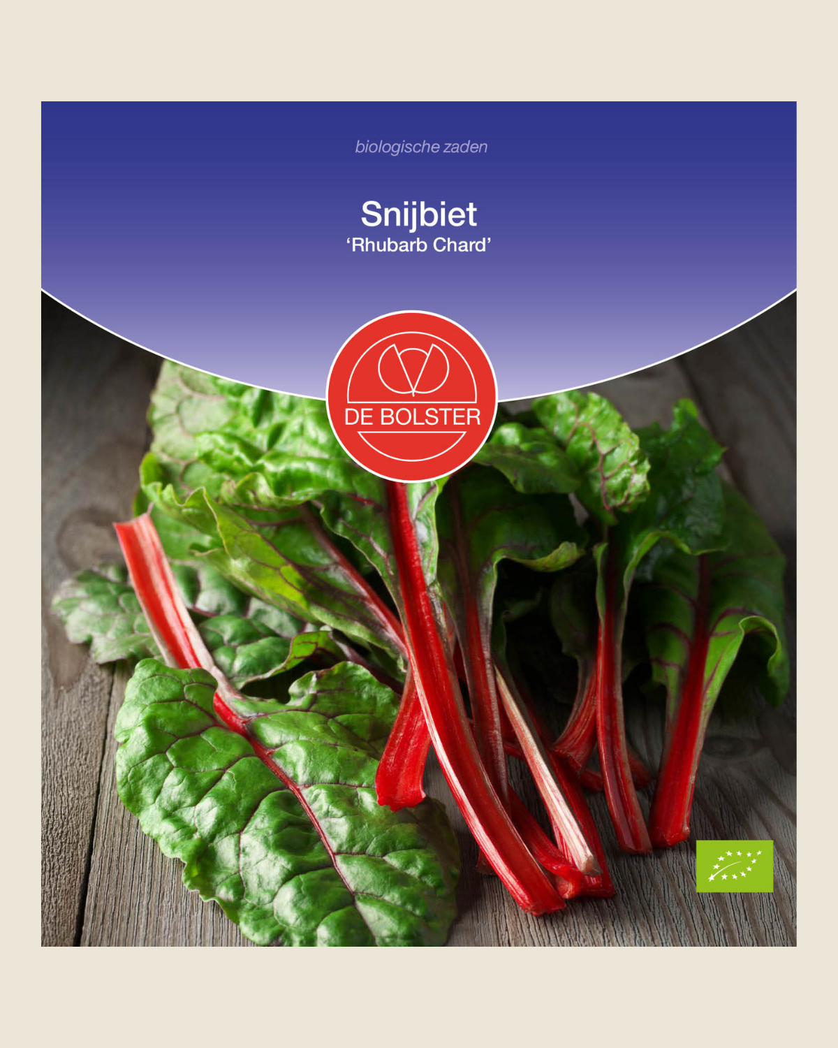 Snijbiet 'Rhubarb Chard' BIO
