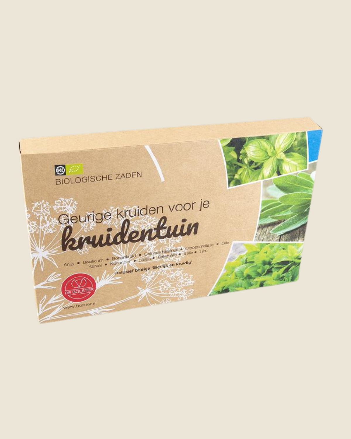 Zadenpakket 'De kruidentuin' BIO