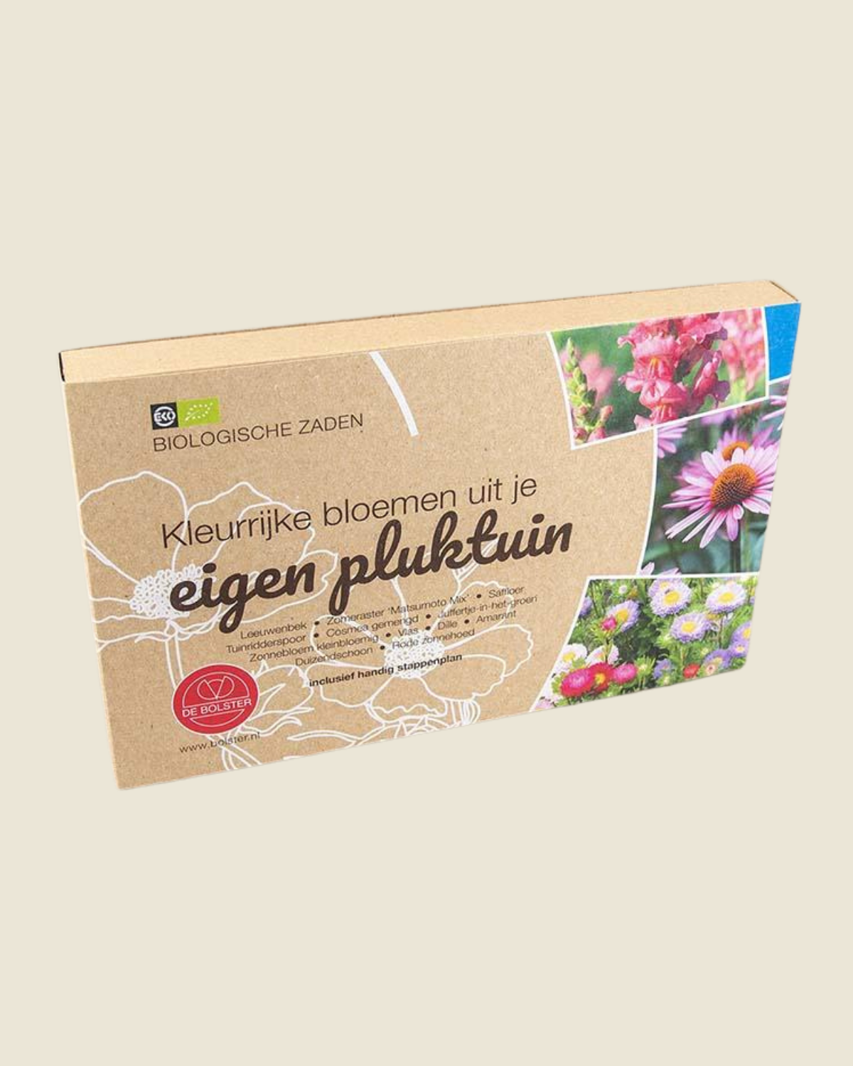 Zadenpakket 'De pluktuin' BIO