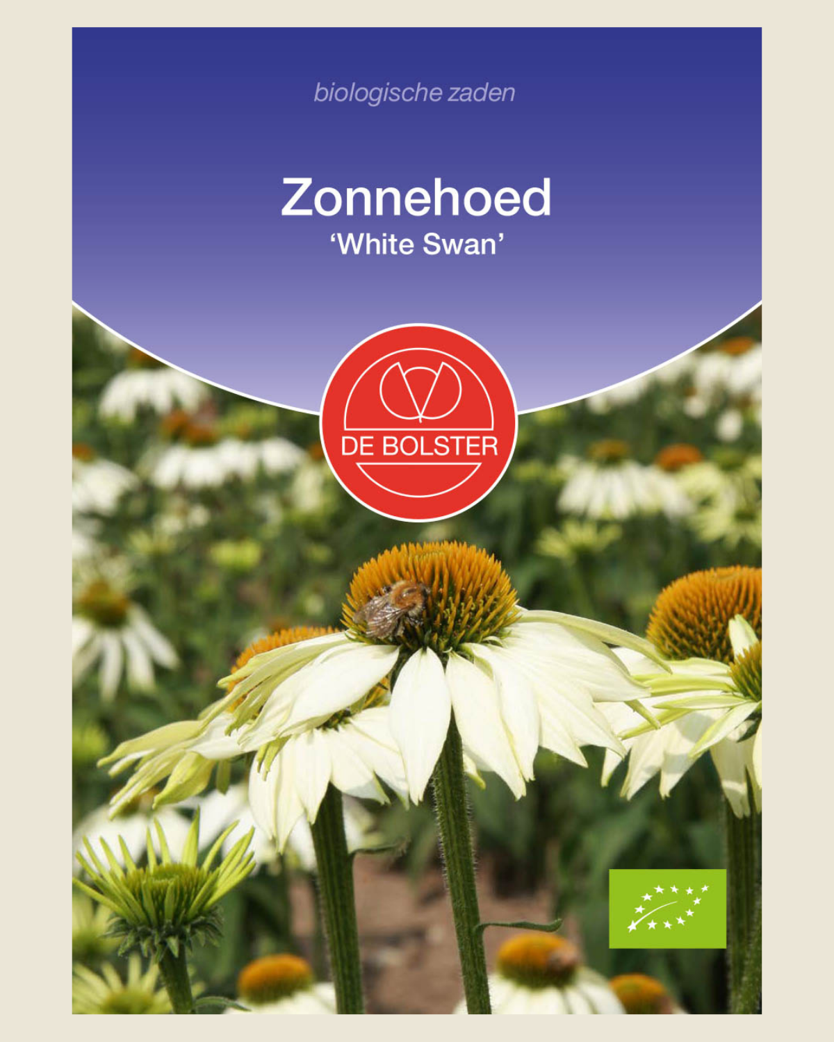 Zonnehoed 'White Swan' BIO