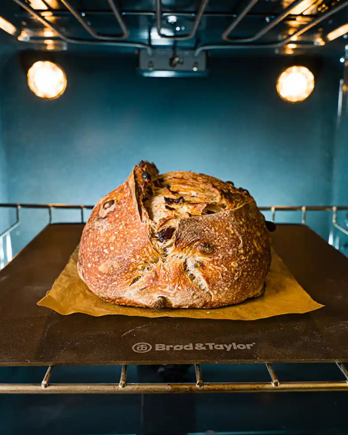 Bakstaal voor pizza en brood 35,5 cm Brod & Taylor