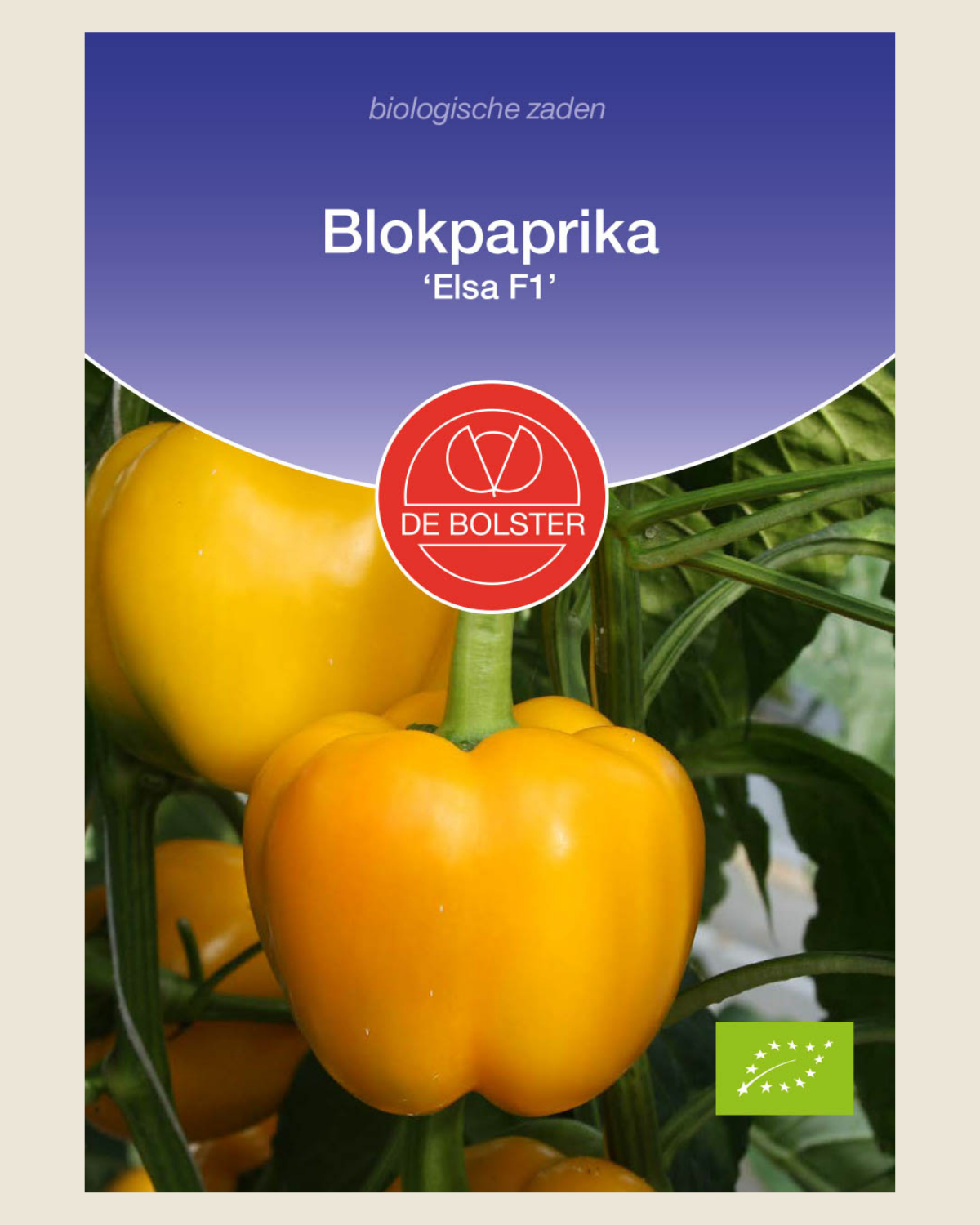 Blokpaprika 'Elsa F1' BIO